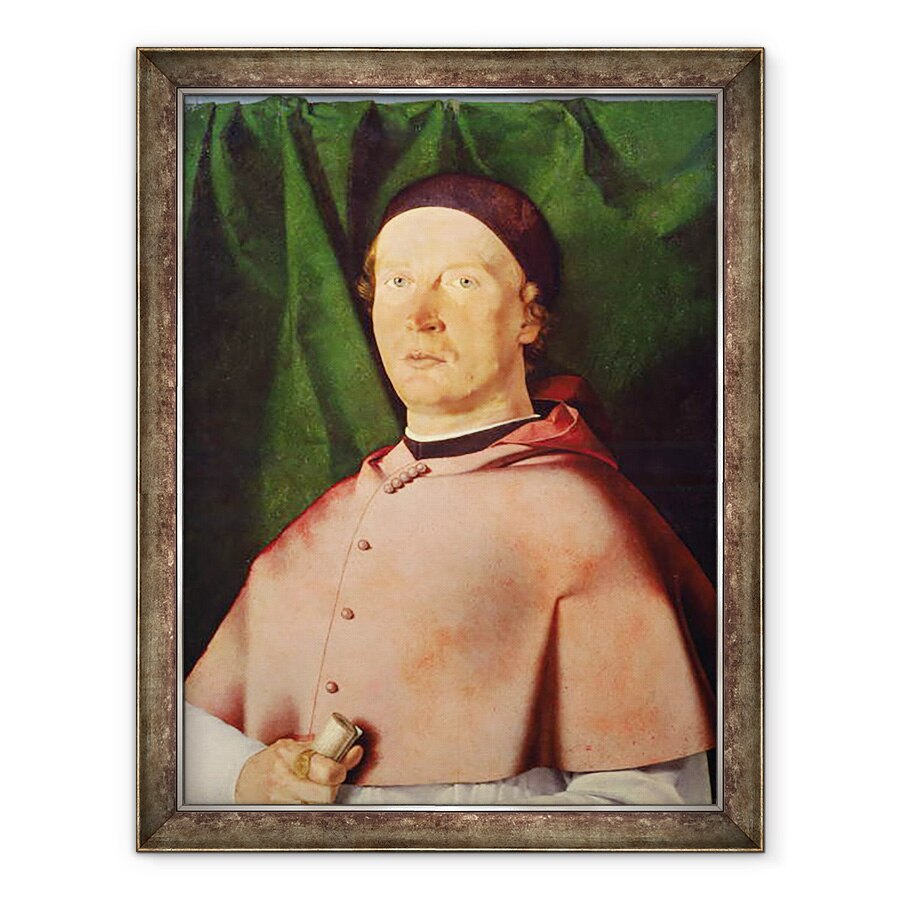 Tablou inramat - Lorenzo Lotto - Portretul Episcopului Bernardino de Rossi, 60 x 80 cm