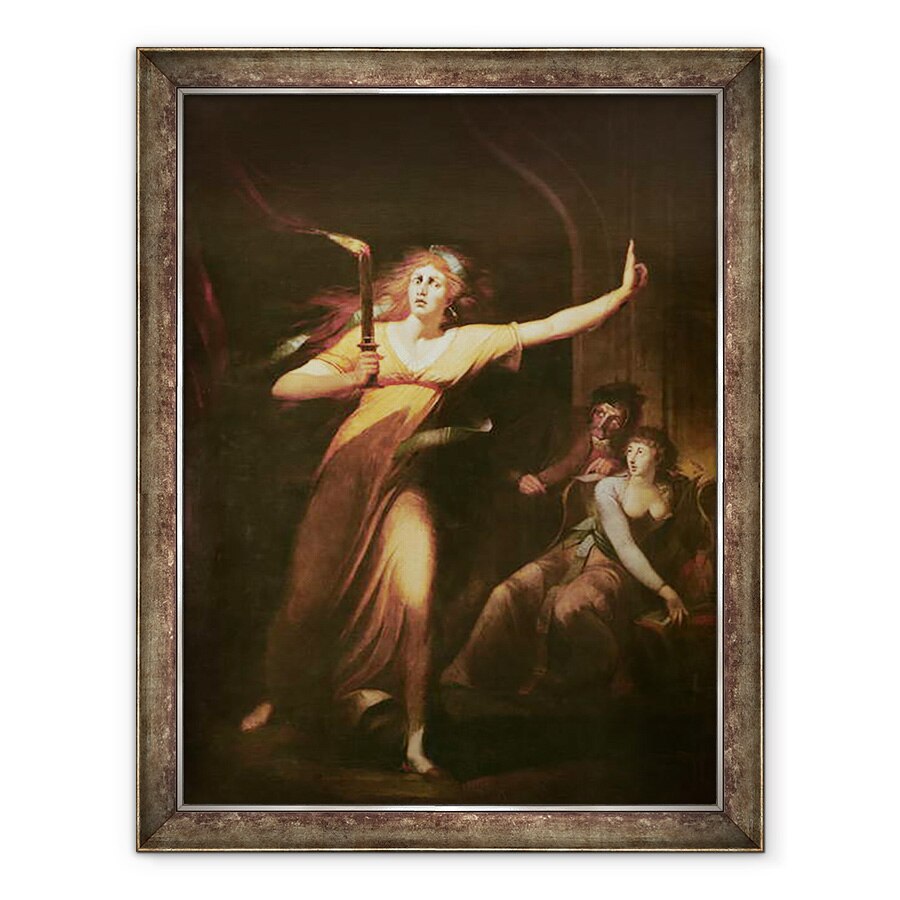 Tablou inramat - Henry Fuseli - Lady Macbeth Somnambulism, 60 x 80 cm