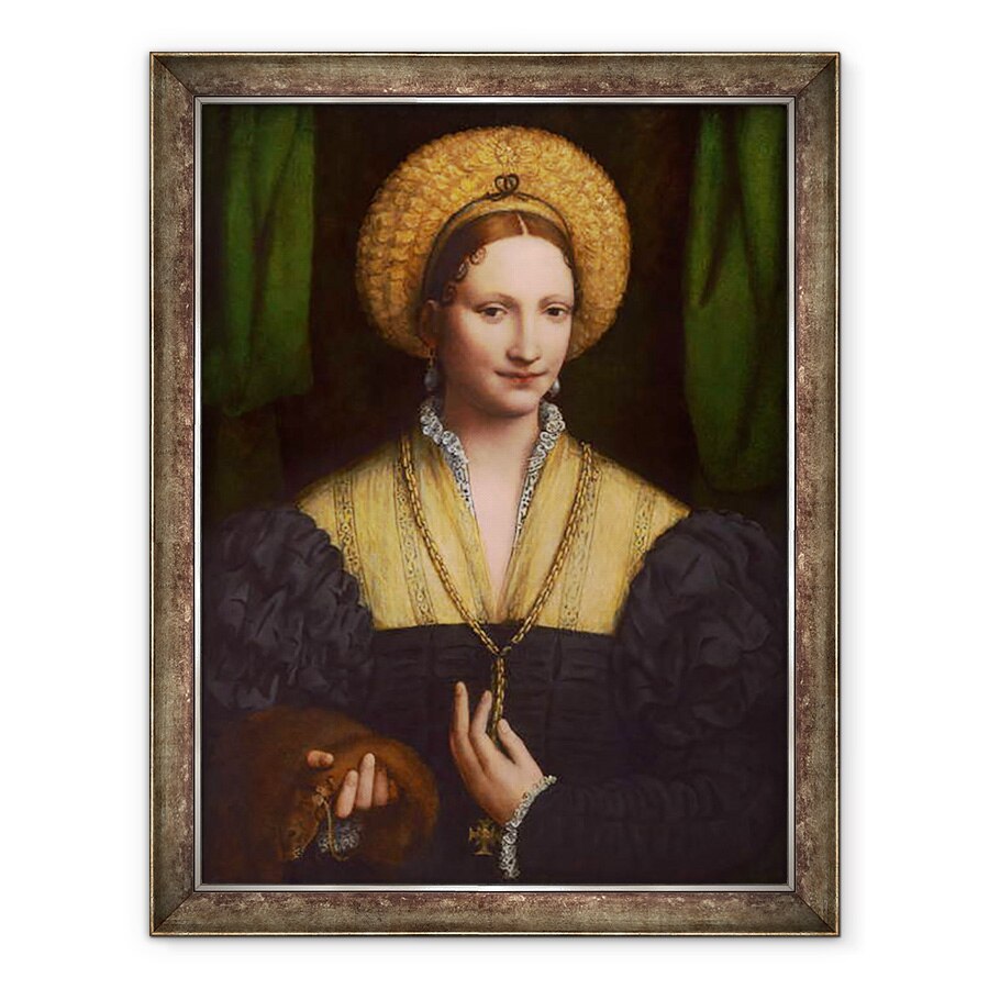 Tablou inramat - Bernardino Luini - Portretul unei doamne, 60 x 80 cm