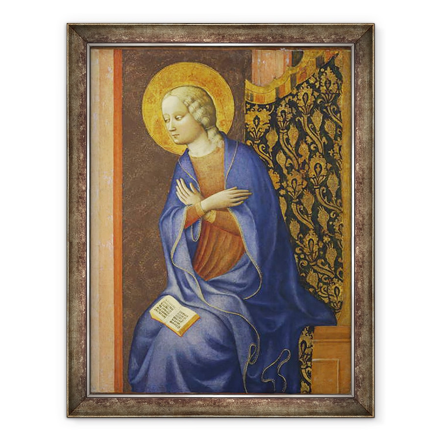 Tablou inramat - Tommaso Masolino da Panicale - Buna Vestire a Fecioarei, 70 x 90 cm