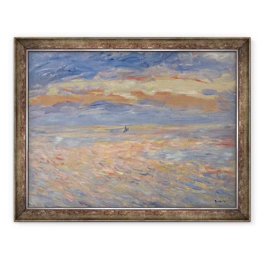 Tablou inramat - Pierre Auguste Renoir - Sunset, 60 x 80 cm