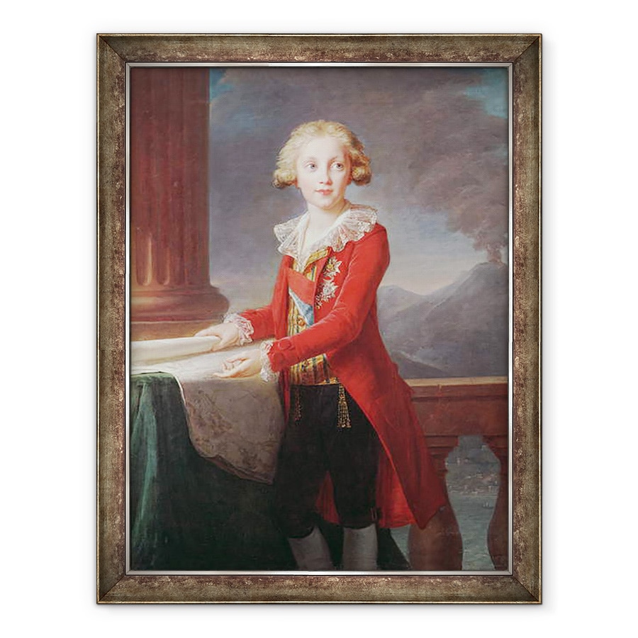 Tablou inramat - Elisabeth Louise Vigee-Lebrun - Portret De Francisc I Din Cele Doua Sicilii, 60 x 80 cm