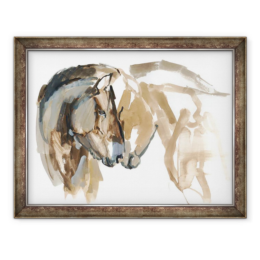 Tablou inramat - Mark Adlington - Nas la Nas Przewalski, 60 x 80 cm