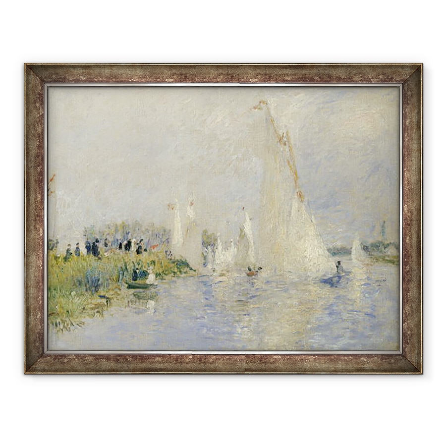 Tablou inramat - Pierre Auguste Renoir - Regatta in Argenteuil, 60 x 80 cm
