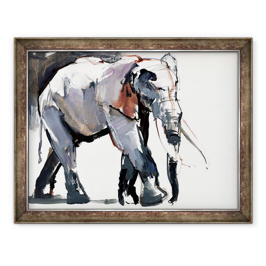 Tablou inramat - Mark Adlington - Elefant african, 2012, 60 x 80 cm