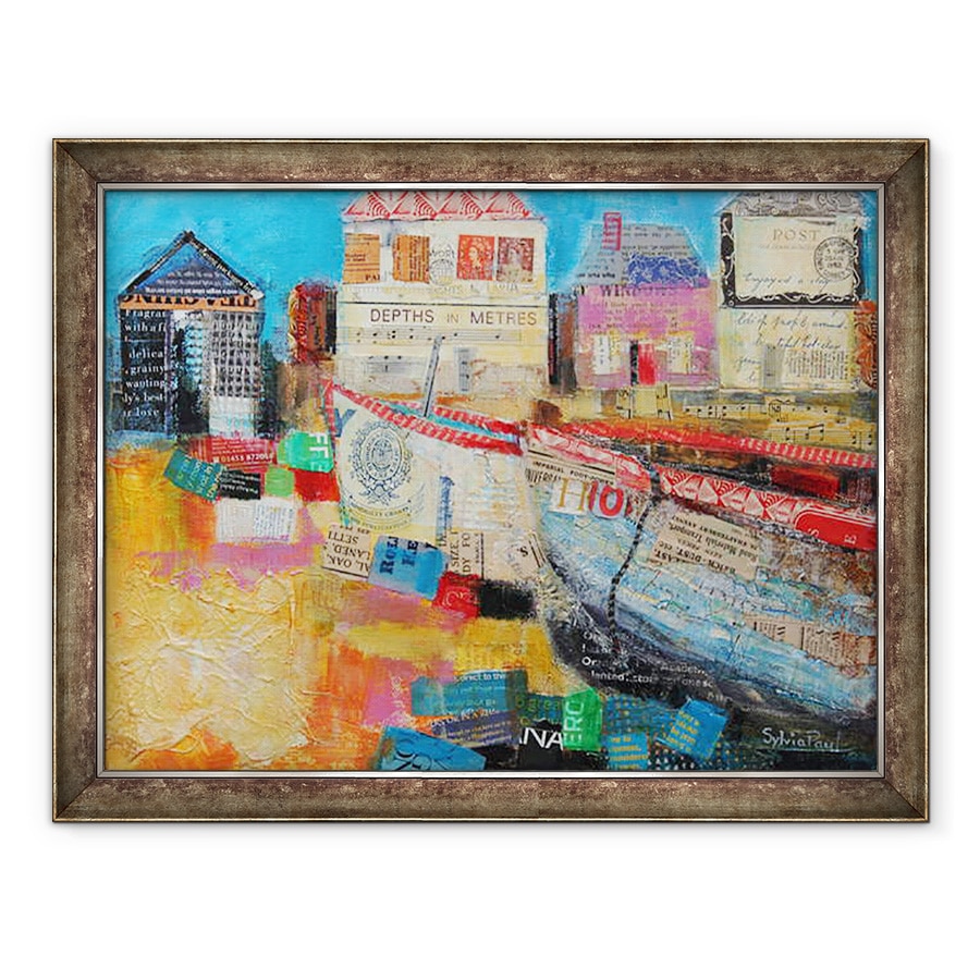 Tablou inramat - Sylvia Paul - Barci de pescuit vechi, 2013, 60 x 80 cm