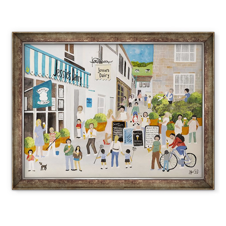 Tablou inramat - Judy Joel - Jessies Lactate in Mousehole, 60 x 80 cm