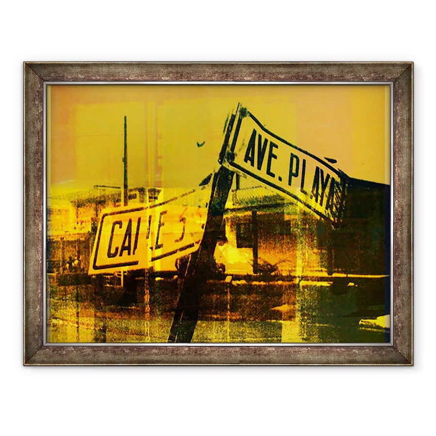 Tablou inramat - David Studwell - Sign Street, 60 x 80 cm