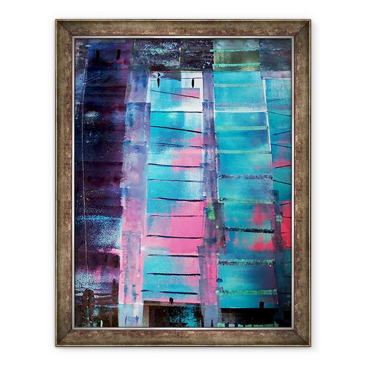 Tablou inramat - David Studwell - Zgarie-nori, 60 x 80 cm
