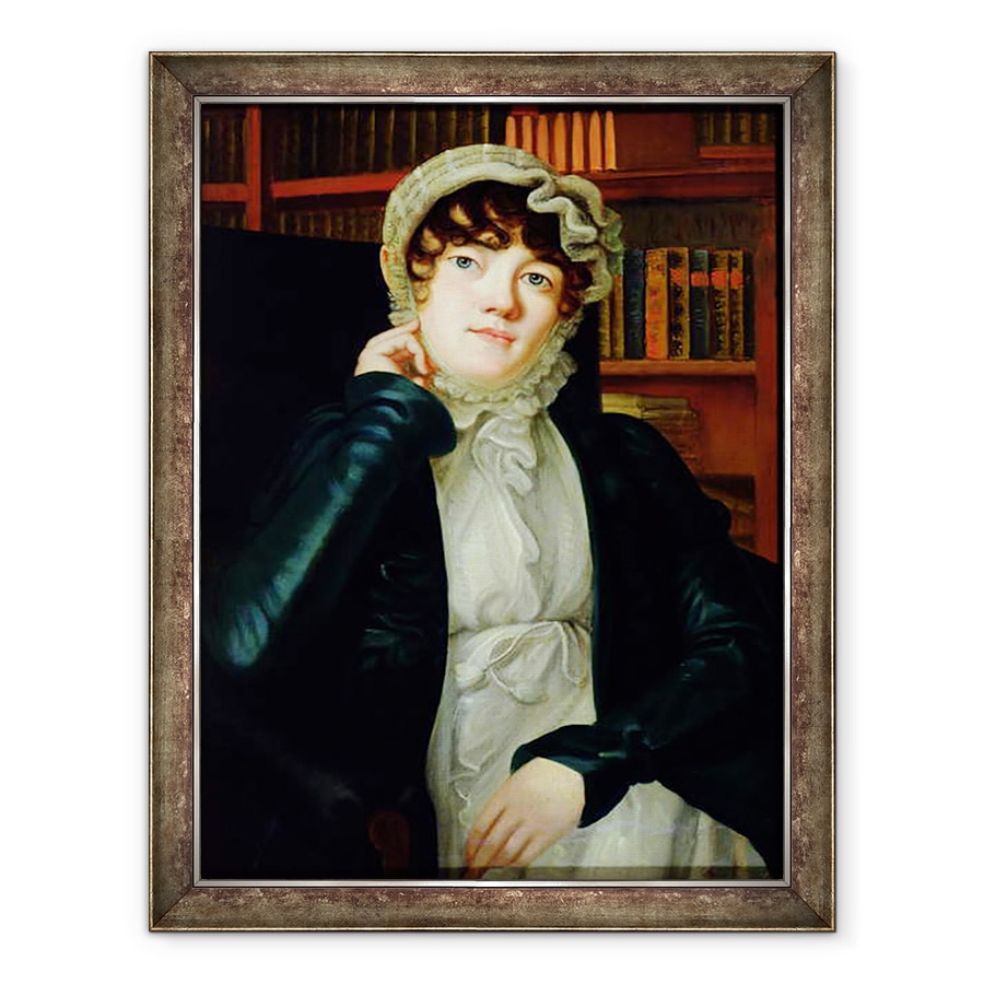 Tablou inramat - Vassily Fyodorovich Binemann - Portret De Karolina Pavlova, 70 x 90 cm