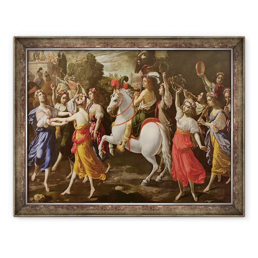 Tablou inramat - Rutilio Manetti - Triumful lui David, 70 x 90 cm