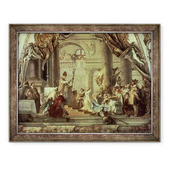Tablou inramat - Giovanni Battista Tiepolo - Nunta imparatului Frederic Barbarossa cu Beatrix de Burgundia in 1156, 70 x 90 cm Tablou inramat - Giovanni Battista Tiepolo - Nunta imparatului Frederic Barbarossa cu Beatrix de Burgundia in 1156, 70 x 90 cm