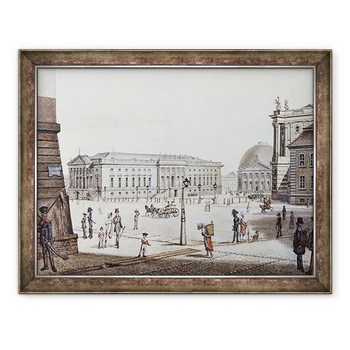 Tablou inramat - F.A. Calau - Opernplatz, 70 x 90 cm Tablou inramat - F.A. Calau - Opernplatz, 70 x 90 cm