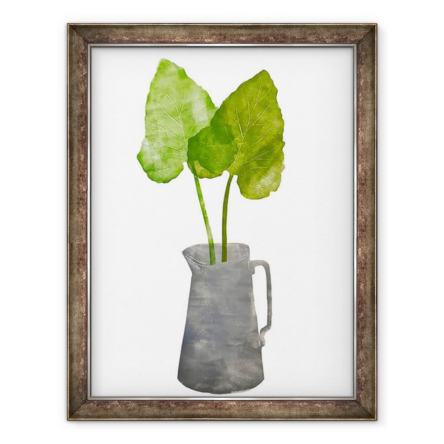 Tablou inramat - Sarah Thompson-Engels - Ulcior gri cu frunze 2020, 60 x 80 cm