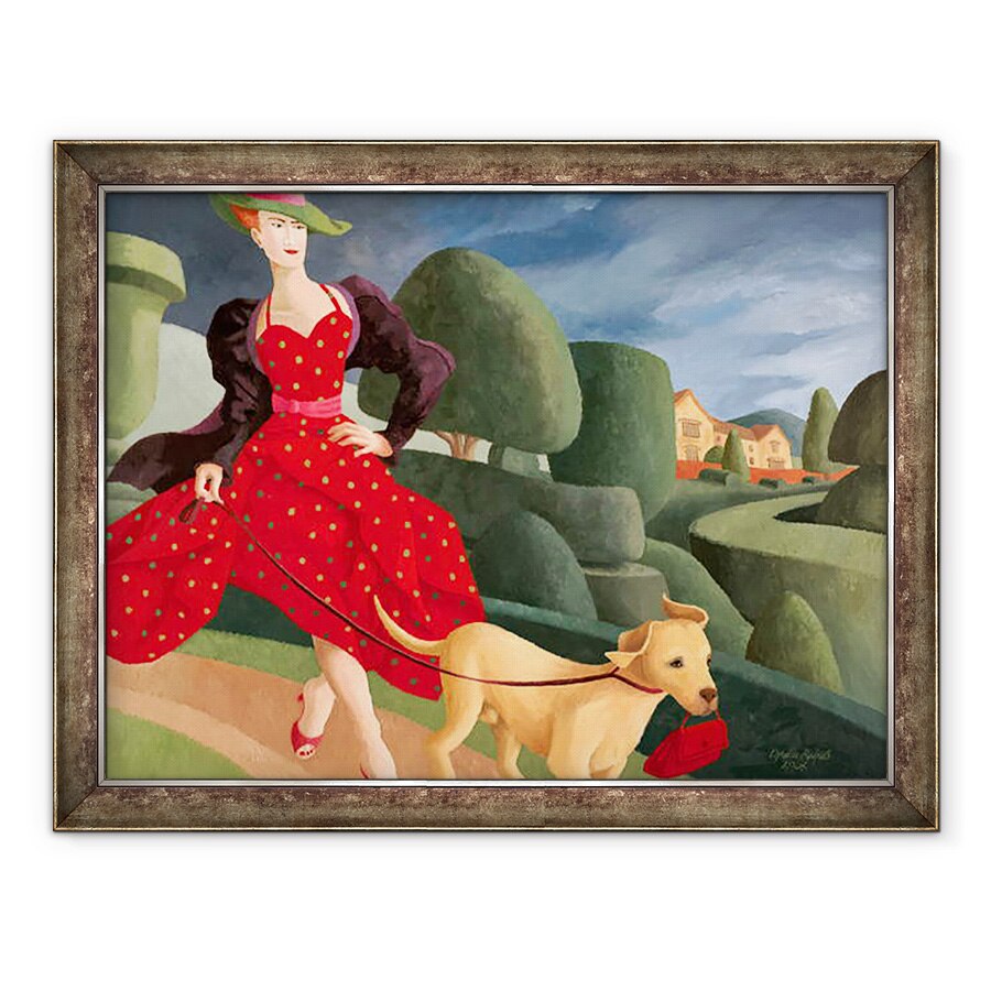 Tablou inramat - Ophelia Redpath - Un caine are bani?, 60 x 80 cm