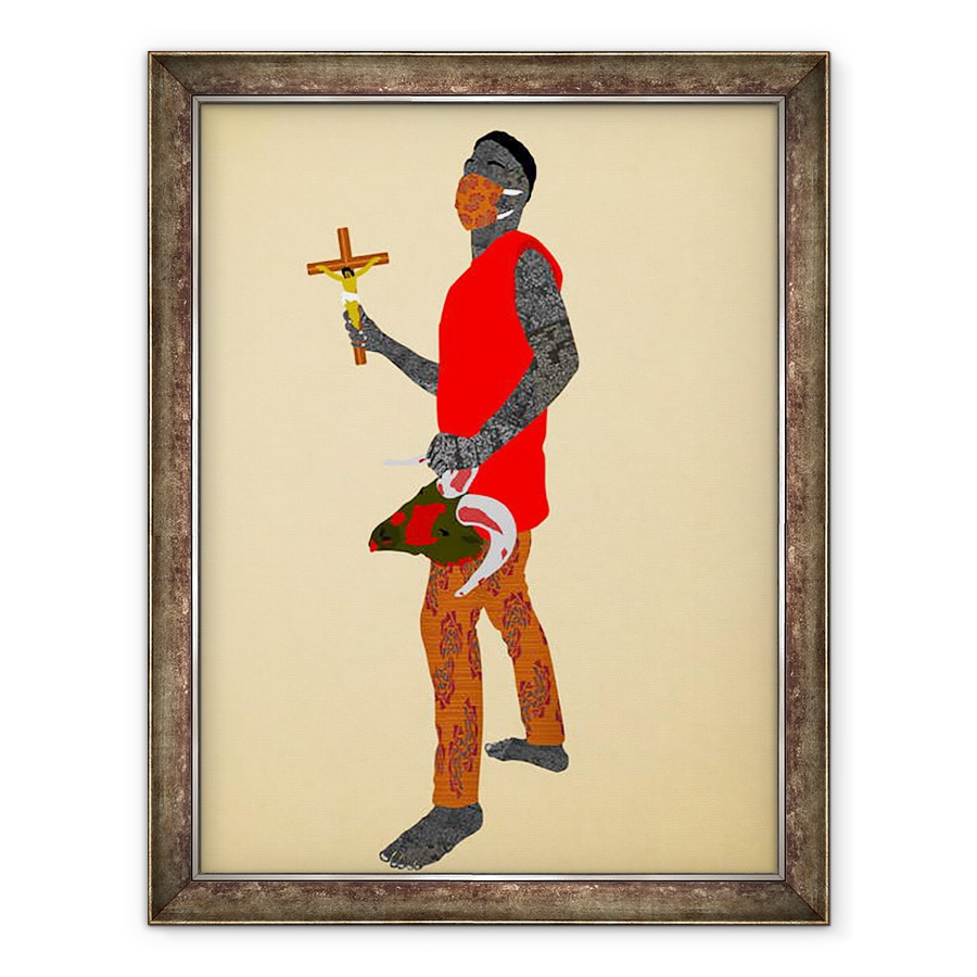 Tablou inramat - Osinachi - Profetia, 60 x 80 cm