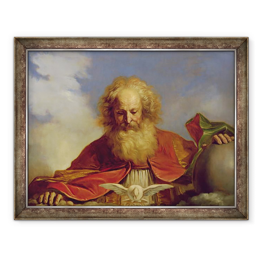 Tablou inramat - Guercino - Padre Eterno, 60 x 80 cm