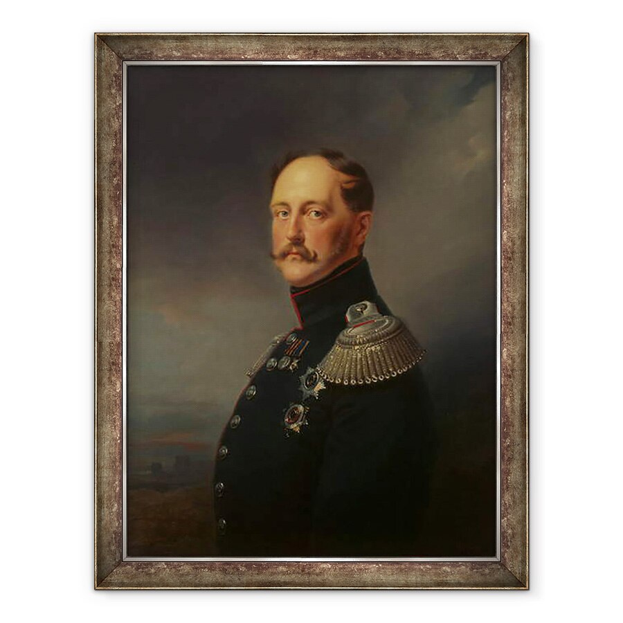 Tablou inramat - Franz Kruger - Nicolae I, 60 x 80 cm