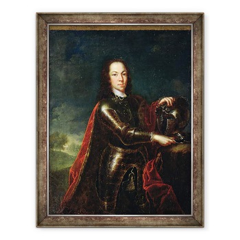Tablou inramat - Luedden - Portretul tareviciului Alexei Petrovici al Rusiei 1690-1718, 60 x 80 cm Tablou inramat - Luedden - Portretul tareviciului Alexei Petrovici al Rusiei 1690-1718, 60 x 80 cm