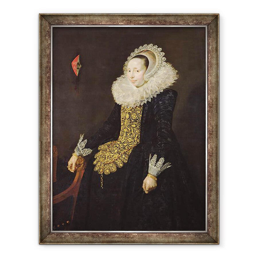 Tablou inramat - Frans Hals - Catarina Ambele van der Eem, 60 x 80 cm