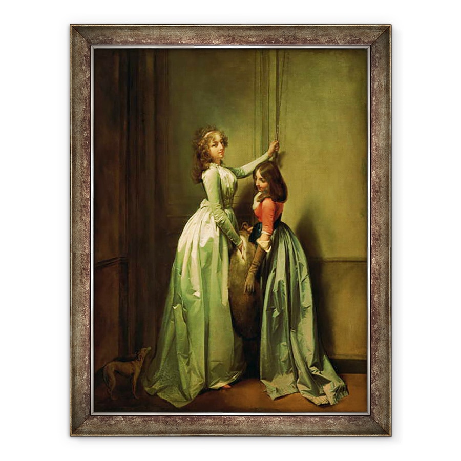 Tablou inramat - Louis Leopold Boilly - La intrare, 60 x 80 cm