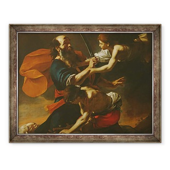 Tablou inramat - Mattia Preti - Sacrificiul lui Isaac, 60 x 80 cm Tablou inramat - Mattia Preti - Sacrificiul lui Isaac, 60 x 80 cm