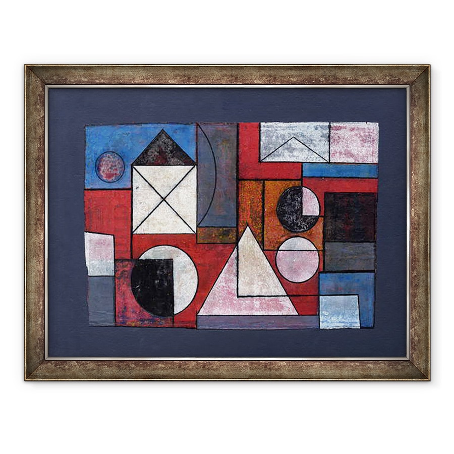 Tablou inramat - Peter McClure - Suprapunere colaj, 60 x 80 cm