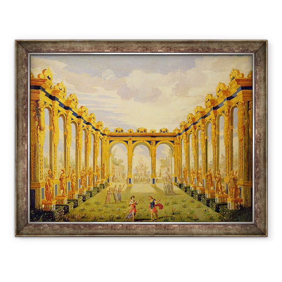 Tablou inramat - Giacomo Torelli - Actul III, 70 x 90 cm