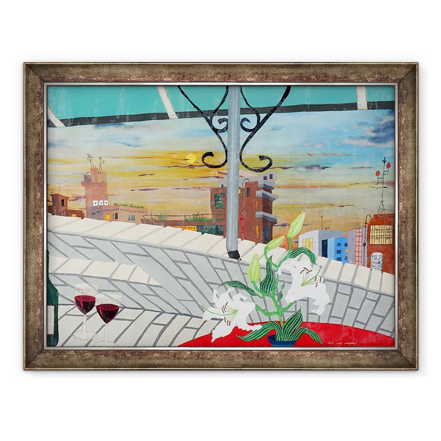 Tablou inramat - Timothy Nathan Joel - Crin cu firma, 2008, 60 x 80 cm