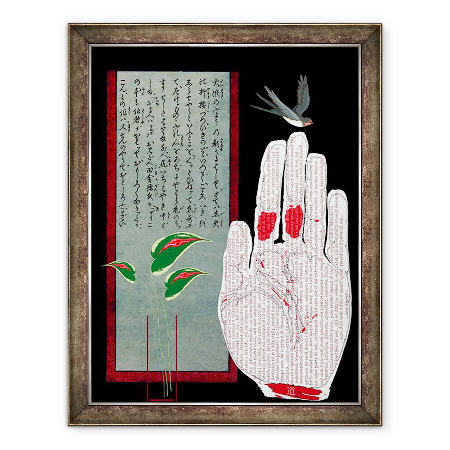 Tablou inramat - Giulio Cerocchi - amore myo, 2010, colagraph, 60 x 80 cm