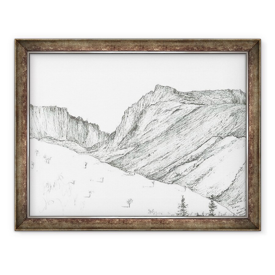 Tablou inramat - Vincent Alexander Booth - Scafell, 2005, 60 x 80 cm