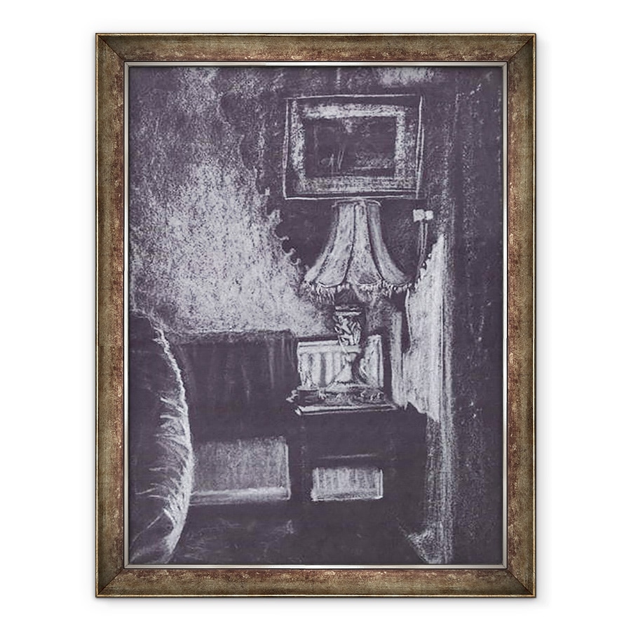 Tablou inramat - Vincent Alexander Booth - Lampa aprinsa la lumina lumanarilor, 1997, 60 x 80 cm