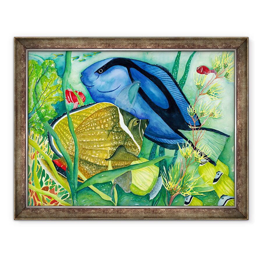 Tablou inramat - Deborah Eve Alastra - Albastru Tang, 1998, 60 x 80 cm