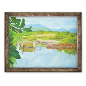 Tablou inramat - Colin Bootman - Reflectii, 2017, 60 x 80 cm Tablou inramat - Colin Bootman - Reflectii, 2017, 60 x 80 cm