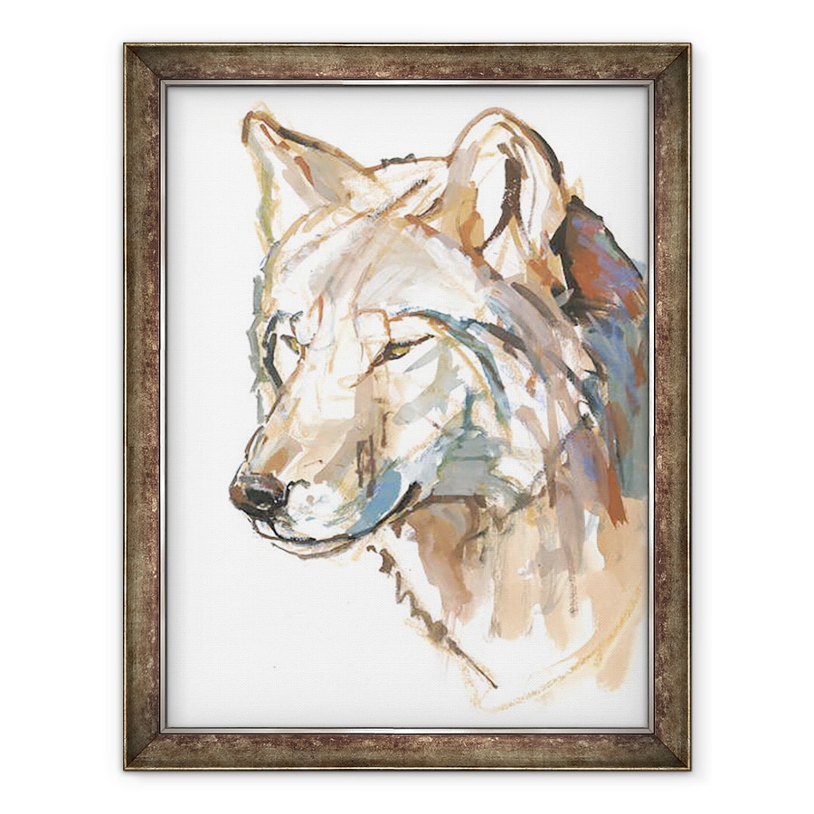 Tablou inramat - Mark Adlington - Wolf, 2018, 60 x 80 cm