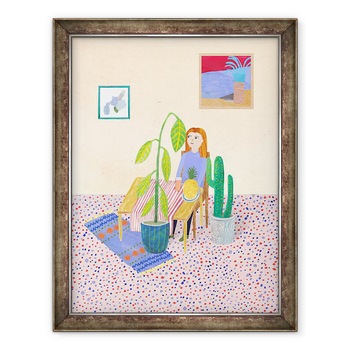 Tablou inramat - Anja Bartelt - Abstract I, 60 x 80 cm Tablou inramat - Anja Bartelt - Abstract I, 60 x 80 cm