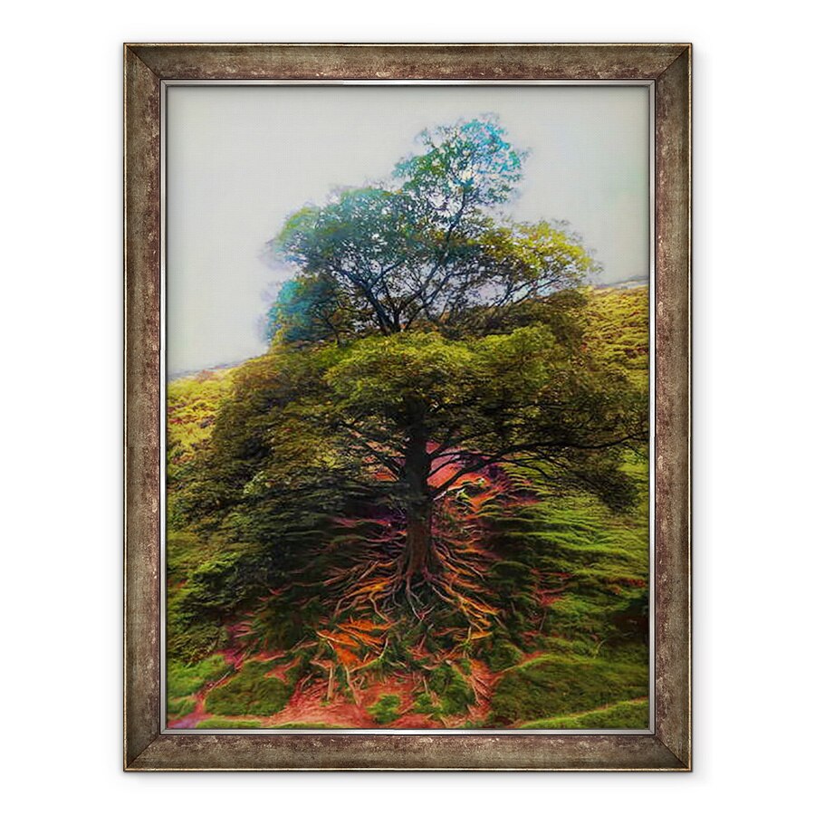 Tablou inramat - Helen White - Conectat mai sus ca mai jos, 2020, 60 x 80 cm