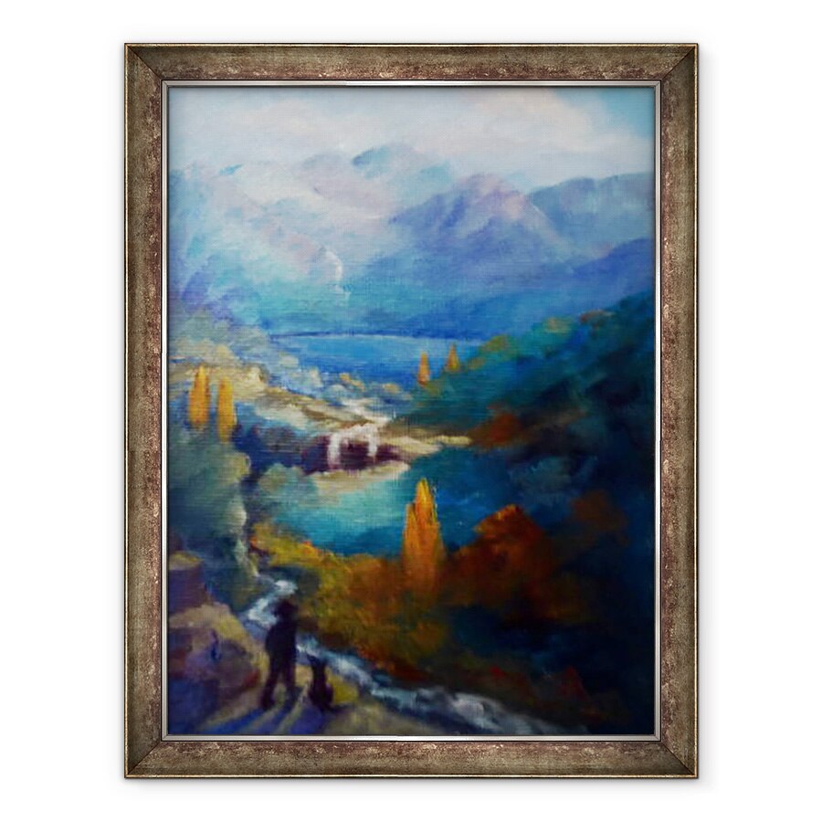 Tablou inramat - Lee Campbell - Calatori, 2020, 60 x 80 cm