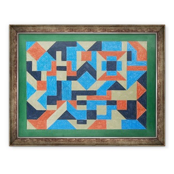 Tablou inramat - Peter McClure - SUBDIVIZIUNE. 20-2O, 60 x 80 cm Tablou inramat - Peter McClure - SUBDIVIZIUNE. 20-2O, 60 x 80 cm