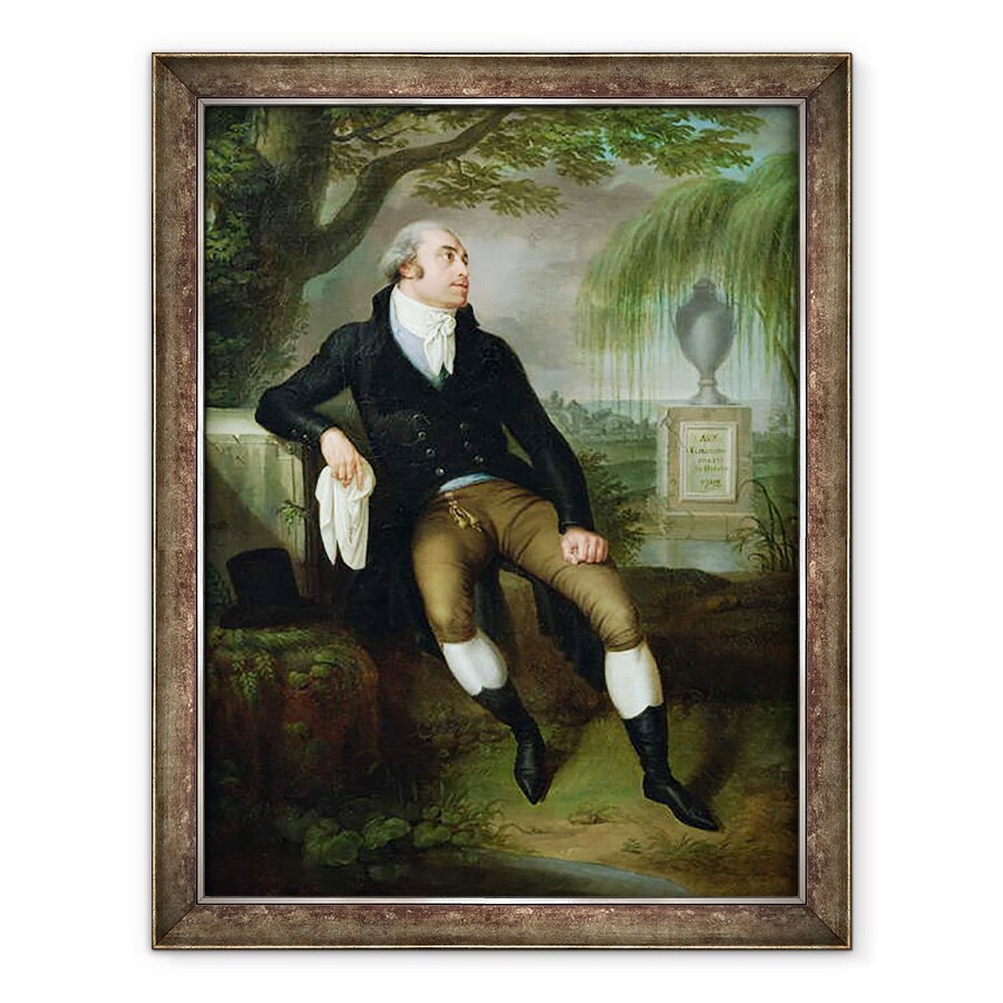 Tablou inramat - Laurent Blanchard - Omagiu adus Girondinilor, 60 x 80 cm