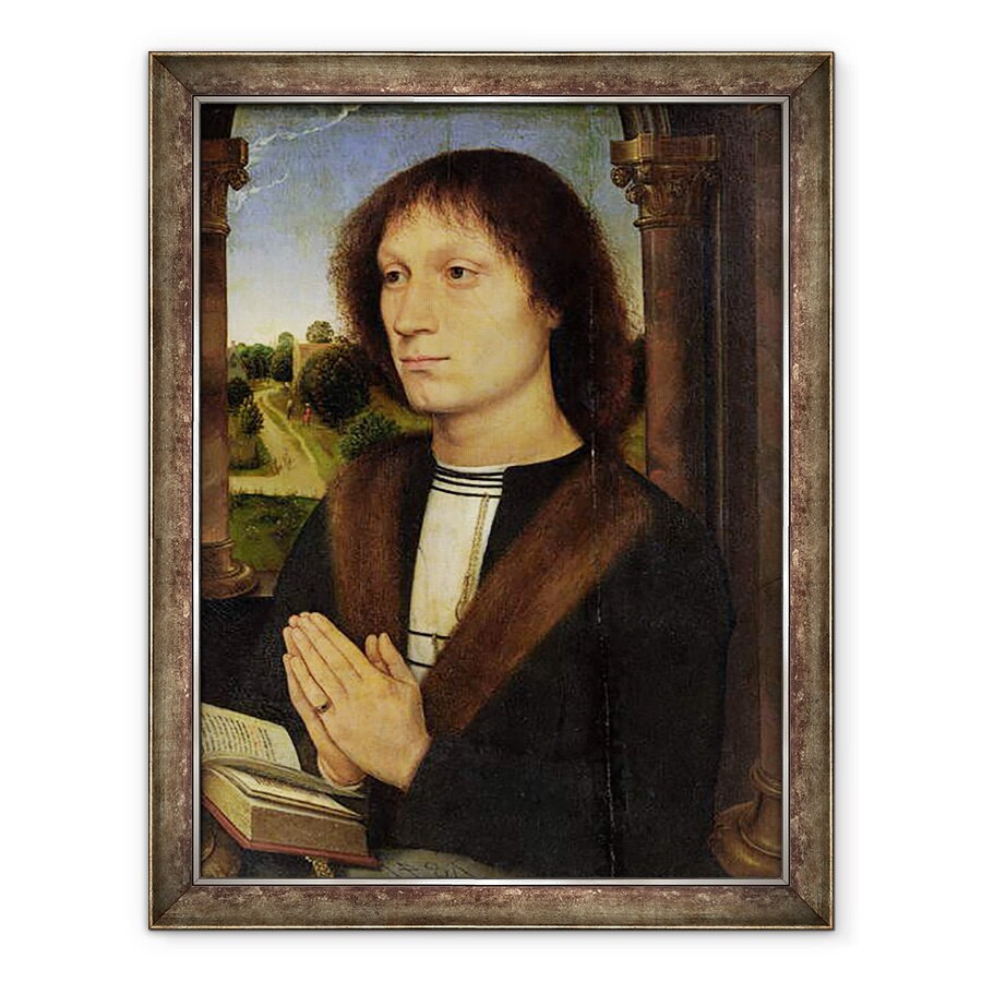 Tablou inramat - Hans Memling - Portretul lui Benedetto Portinari 1466-1551 1487, 60 x 80 cm