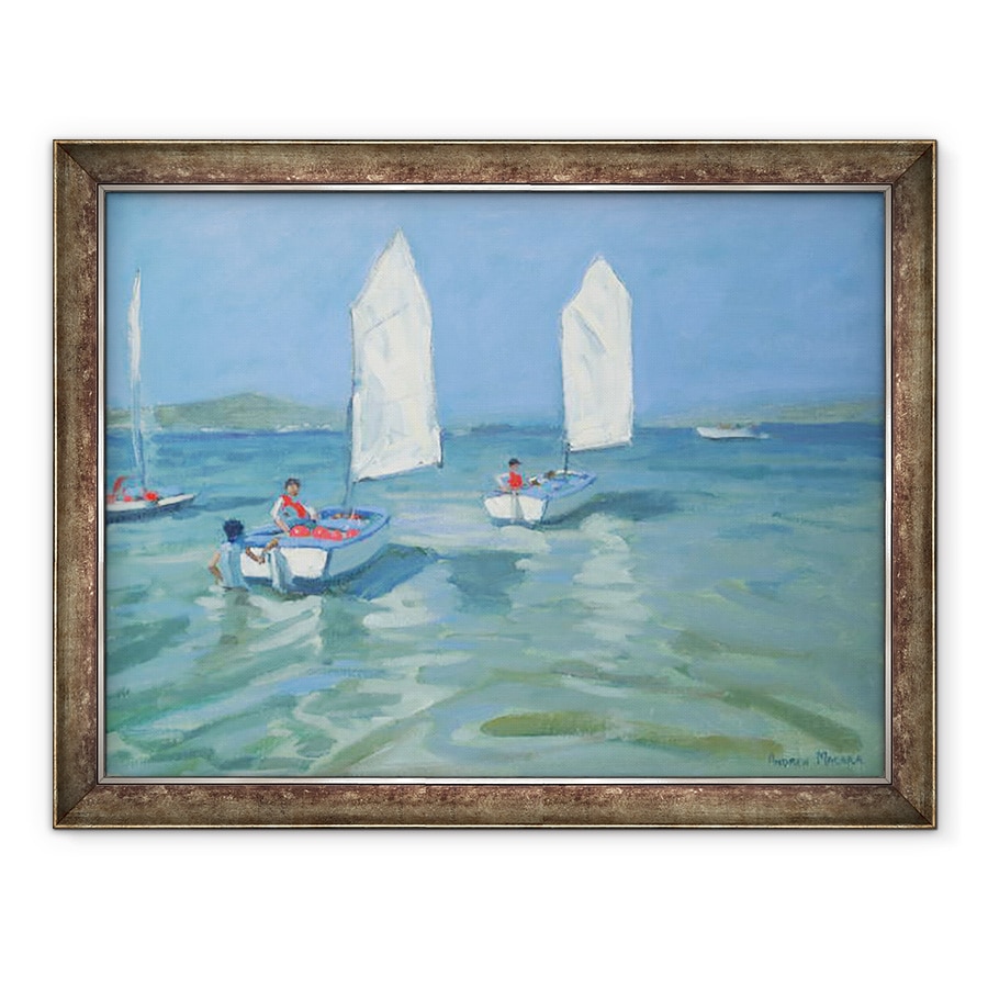 Tablou inramat - Andrew Macara - scoala de navigatie, 60 x 80 cm