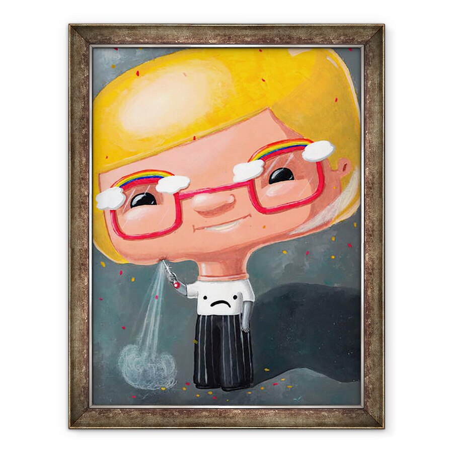 Tablou inramat - Andra Badea - Pretinde, 2017, 60 x 80 cm