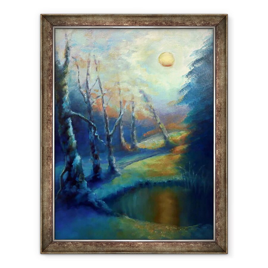 Tablou inramat - Lee Campbell - Stralucire de iarna, 2019, 60 x 80 cm