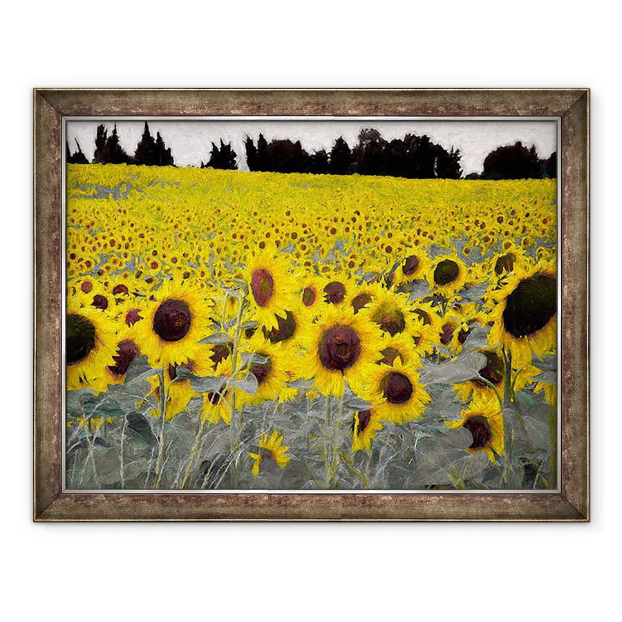 Tablou inramat - Helen White - Dealul cu fete insorite, 2019, 60 x 80 cm