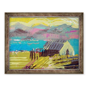 Tablou inramat - Sara Hayward - Retreat Iona I, 60 x 80 cm Tablou inramat - Sara Hayward - Retreat Iona I, 60 x 80 cm