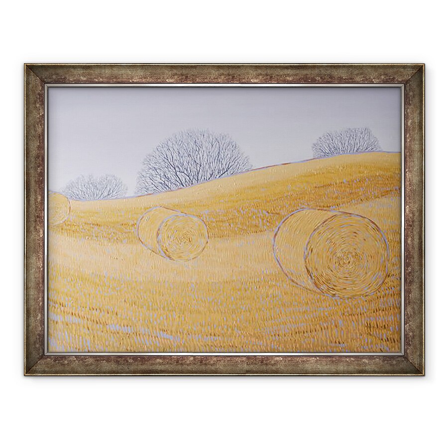 Tablou inramat - Faisal Khouja - Campurile de Aur 1, 2017, 60 x 80 cm