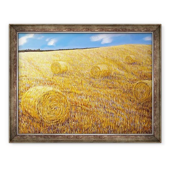 Tablou inramat - Faisal Khouja - Hayfield, 2014, 60 x 80 cm Tablou inramat - Faisal Khouja - Hayfield, 2014, 60 x 80 cm