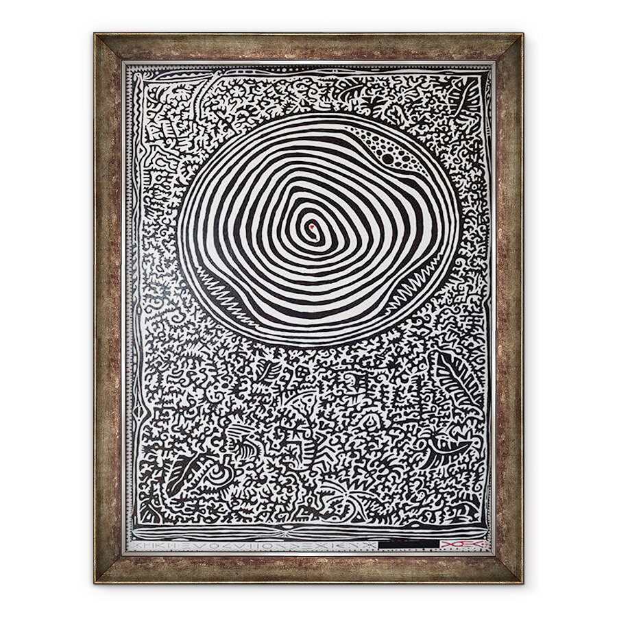 Tablou inramat - Timothy Nathan Joel - Dragostea intr-o jungla, 2012, 60 x 80 cm