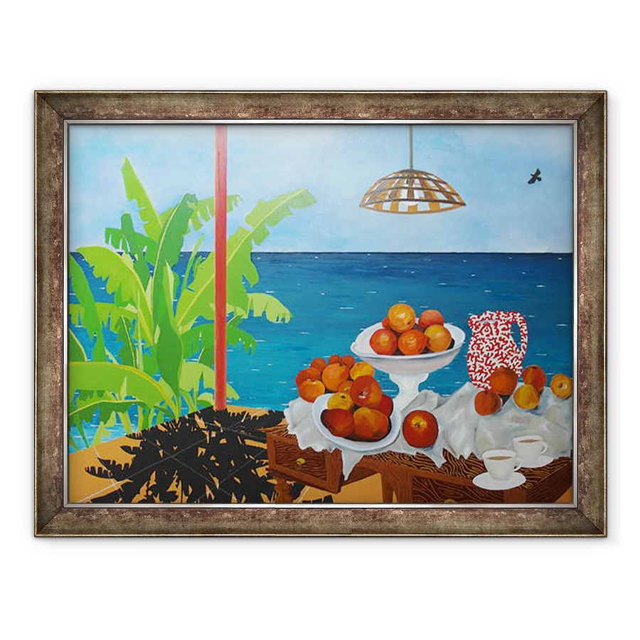 Tablou inramat - Timothy Nathan Joel - Ceai cu Cezanne, 2018, 60 x 80 cm